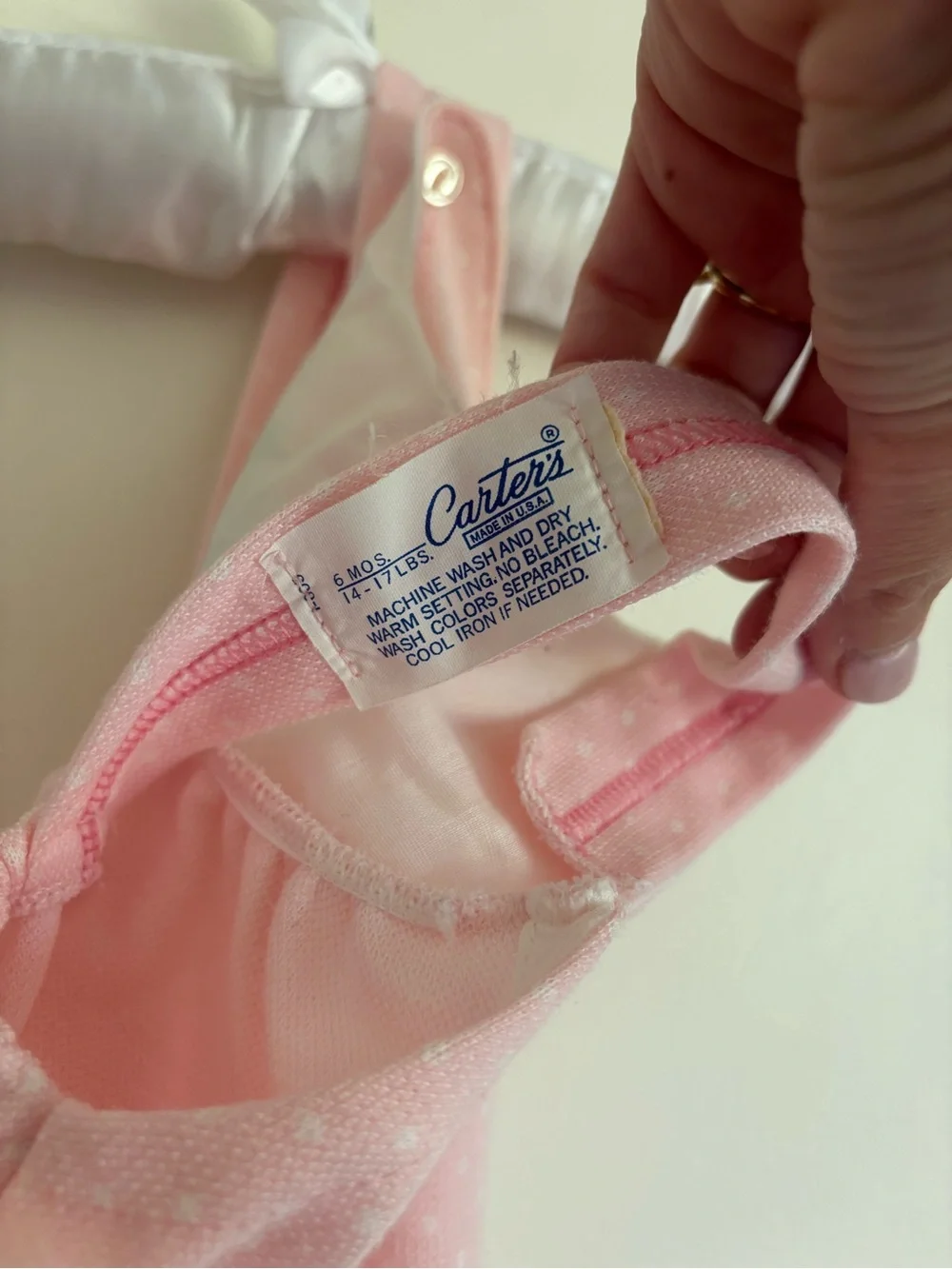 Carters soft pink